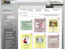 Tablet Screenshot of ipost360.com